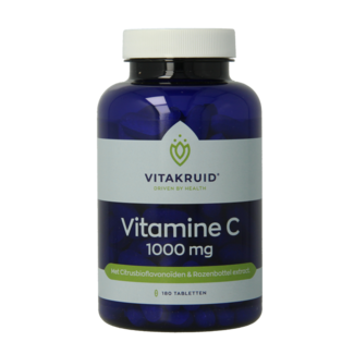 Vitakruid Vitamin C 1000 with Bioflavonoids & Rosehip 180 Tablets