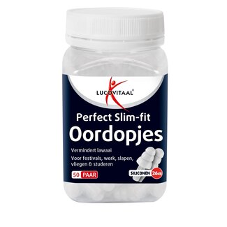 Lucovitaal Silikon-Ohrstöpsel, 100 Stück