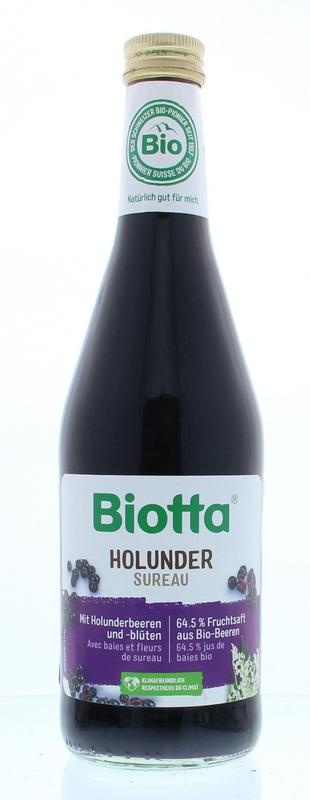Biotta Succo di sambuco bio 500 Millilitri