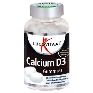 Lucovitaal Lucovitaal Calcium D3 gommes 60 pièces
