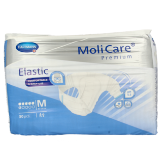 Molicare Premium Elastic Plus M 6 gotas 30 unidades