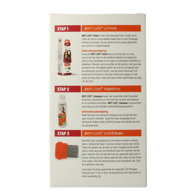 Lotion/Shampoo/Kamm 1er Set