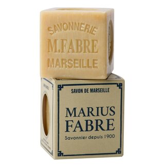 Marius Fabre Savon de Marseille blanc en boîte 200 g