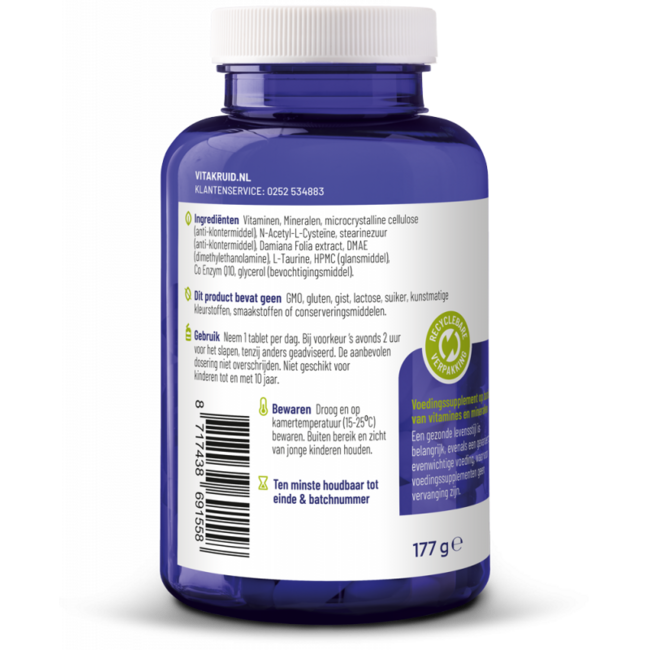 Multi Night Man 100% Vegan 90 Tablets