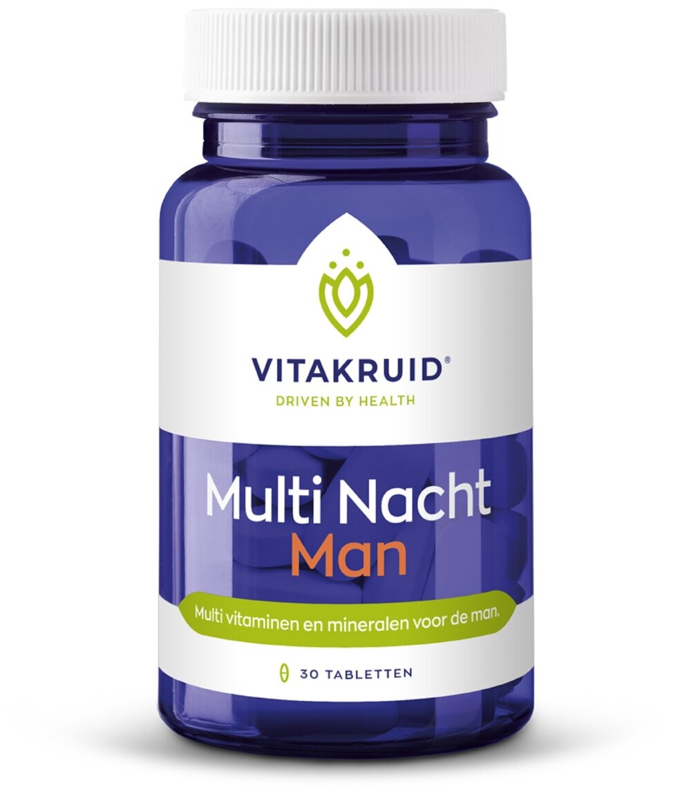Vitakruid Multi Notte Uomo Vegan - Recupero e Vitalità