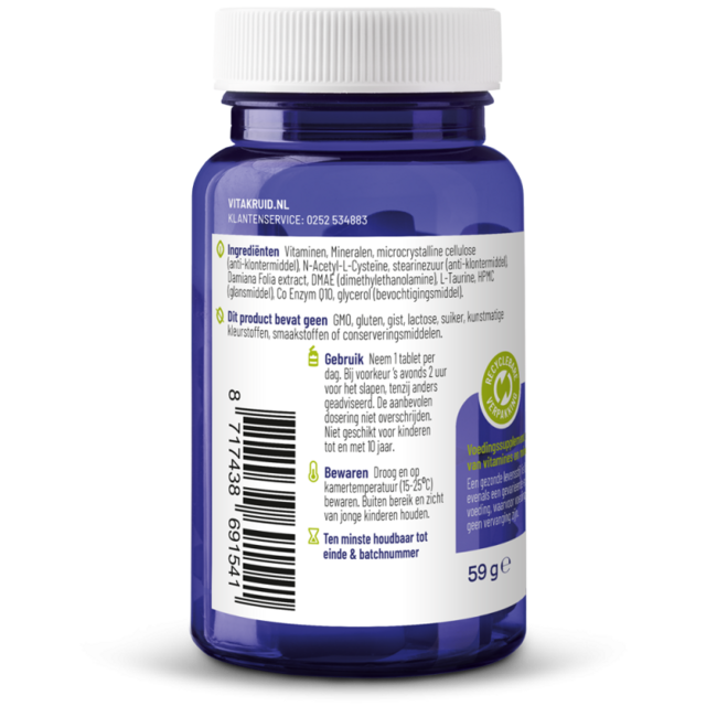 Multi Night Man 100% Vegan 30 Tablets