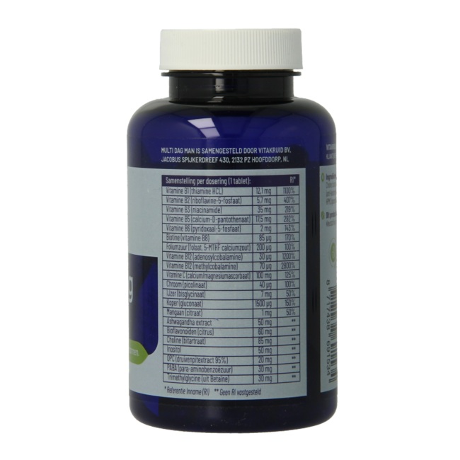 Multi Day Man 100% Vegan 90 Tablets