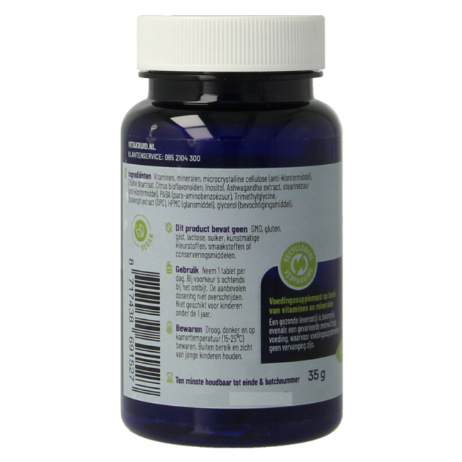 Multi Dag Man 100% Vegan 30 Tabletten