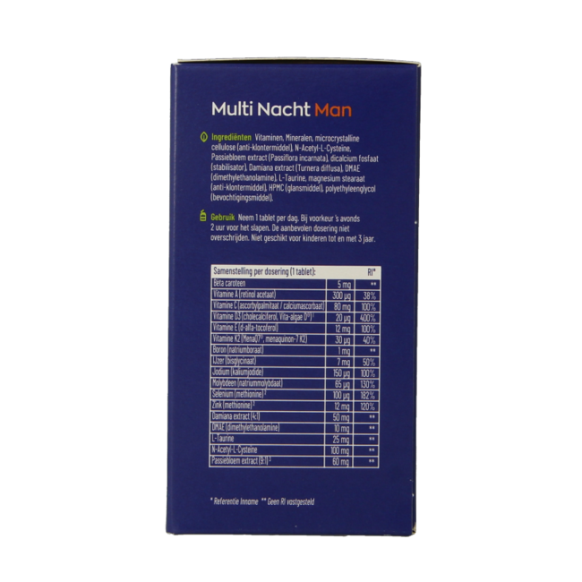 Multi Dag & Nacht Man 100% Vegan 2 x 90 180,00 compresse