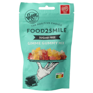 Food2Smile Gimme gummy mix sugar-free lactose-free 90 Gram