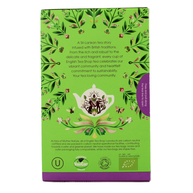 Jasmin green tea organic 20 bags