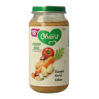 Olvarit Carrot turkey mash 18M04 250 Gram
