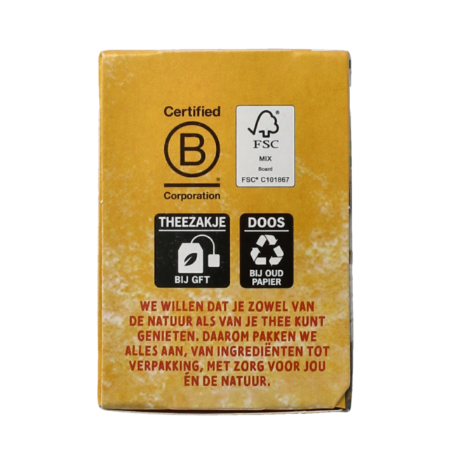 Té de manzanilla 100% bio 20 bolsitas