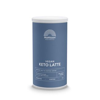Mattisson Latte instant végétalien céto MCT & café 200 grammes