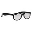 Leesbril wayfarer glans zwart +2.00 1 Stuks