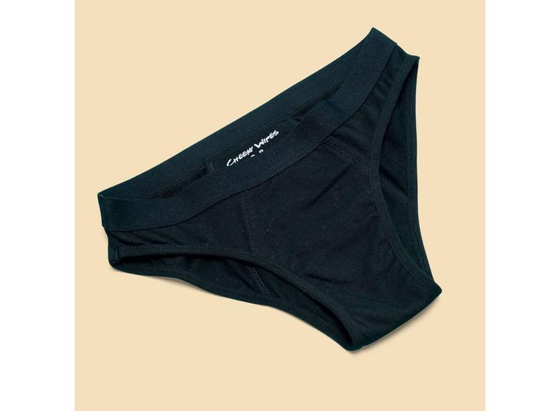 Cheeky Wipes Menstruatie ondergoed Feeling Sporty zw maat 32-34 1 Stuks