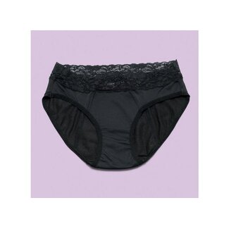 Cheeky Wipes Menstrual underwear Feeling Pretty black size 32-34 1 Piece