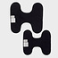 Protège-slips lavables sans fermeture noir lot de 3