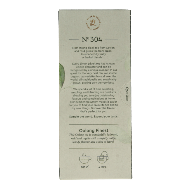 Oolong Finest organic 20 Bags