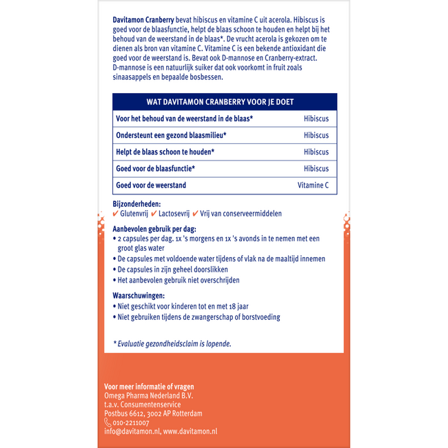 Cranberry 30 Gélules