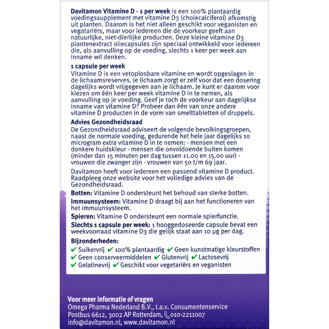 Vitamin D3 vegan 24 Kapseln