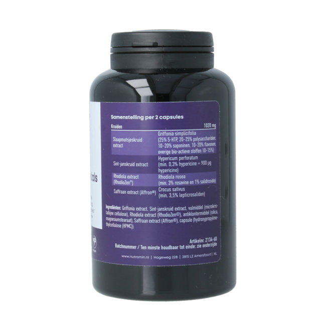 Serotonin essentials 60 capsule vegetariane
