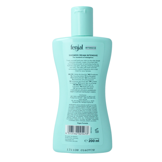 Shower creme intensive 200 Millilitres