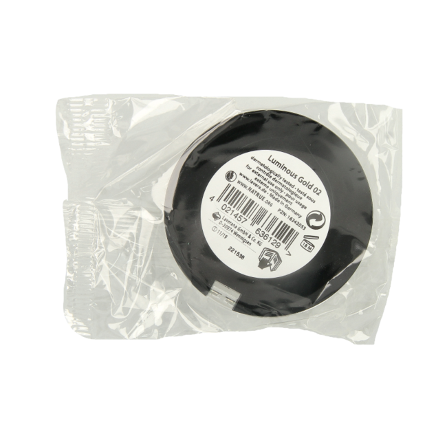 Natural glow highlighter luminous gold 02 bio 4.5 Gram