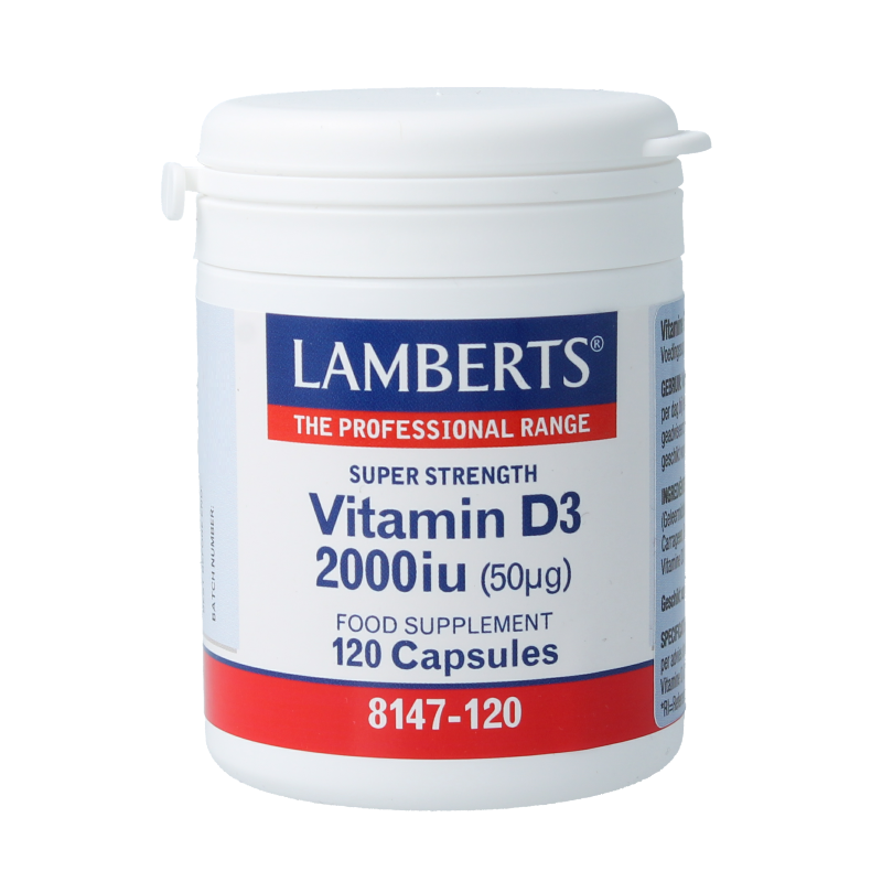 Lamberts Vitamina D3 2000 UI - Supporto Ossa e Immunità