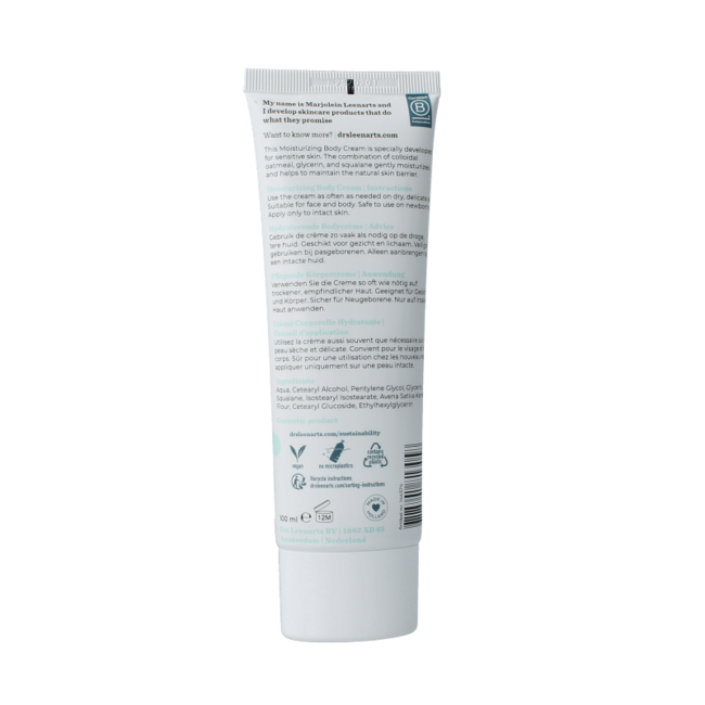 Body cream moisturising 100 Millilitres