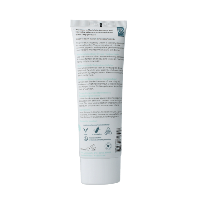 Crema corporal hidratante 100 mililitros