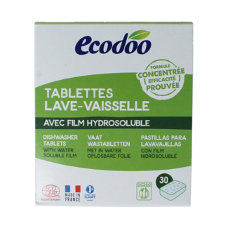 Ecodoo Pastiglie per Lavastoviglie 30 Pezzi