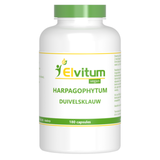 Elvitum Extracto de harpagofito Duivelsklauw 180 cápsulas