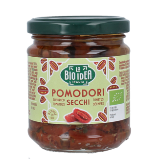 La Bio Idea Sun-dried tomatoes in olive oil organic 190 Gram