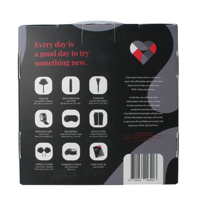 First Kinky Experience Starter Set, 1 Piece