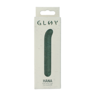 Glov Hana Eco G-Spot Vibrator Green 1 Piece