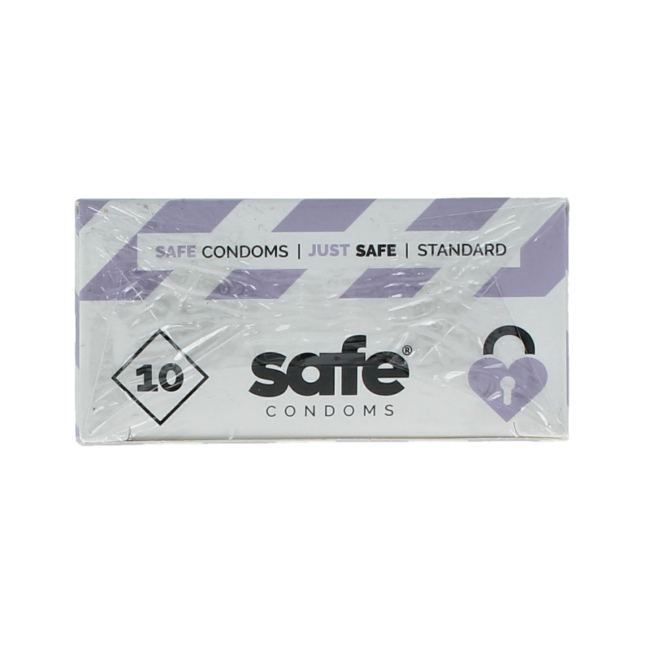 Silicone lubricant condoms 10 pack