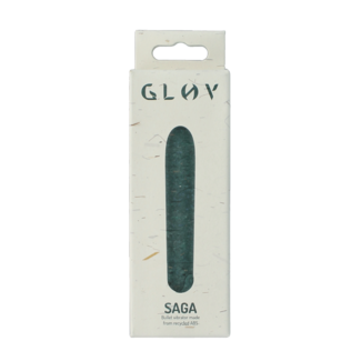 Glov Vibrador de bala ecológico Saga verde 1 unidad