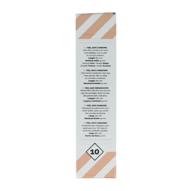 Ultra-thin condoms, 10 pack