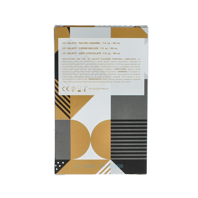 Zestaw lubrykantów smakowych Tri Me Triple Pack Gelato (3 sztuki)