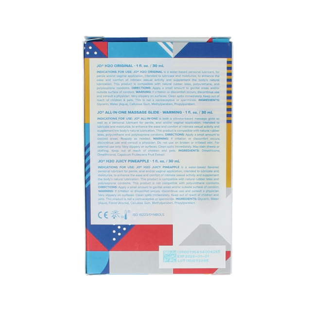 Pack découverte System Jo Tri me Classics (Lot de 3)