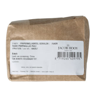 Jacob Hooy Racine de pimprenelle moulue 250 grammes
