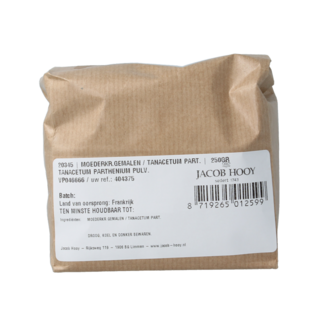 Jacob Hooy Feverfew ground/tanacetum parthenium 250 Gram