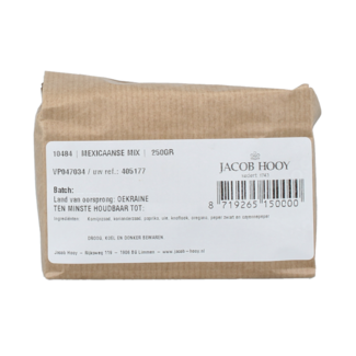 Jacob Hooy Mexicaanse mix 250 Gram