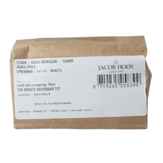 Jacob Hooy Maca molida 250 gramos