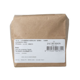 Jacob Hooy Lemongrass ground / sereh 250 Gram