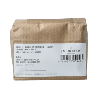 Jacob Hooy Hojas de apio de monte molidas 250 gramos