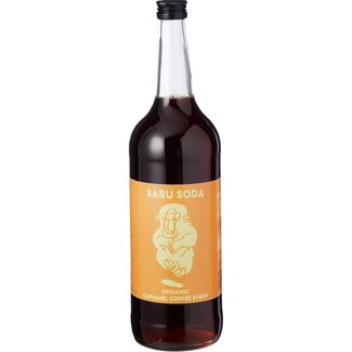 Saru Soda Sirop de café au caramel bio 1 litre
