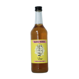 Saru Soda Sirop de sureau bio demeter 500 ml