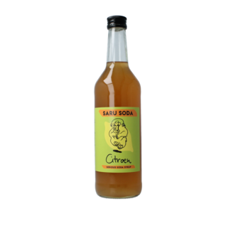 Saru Soda Sirop de citron bio demeter 500 millilitres